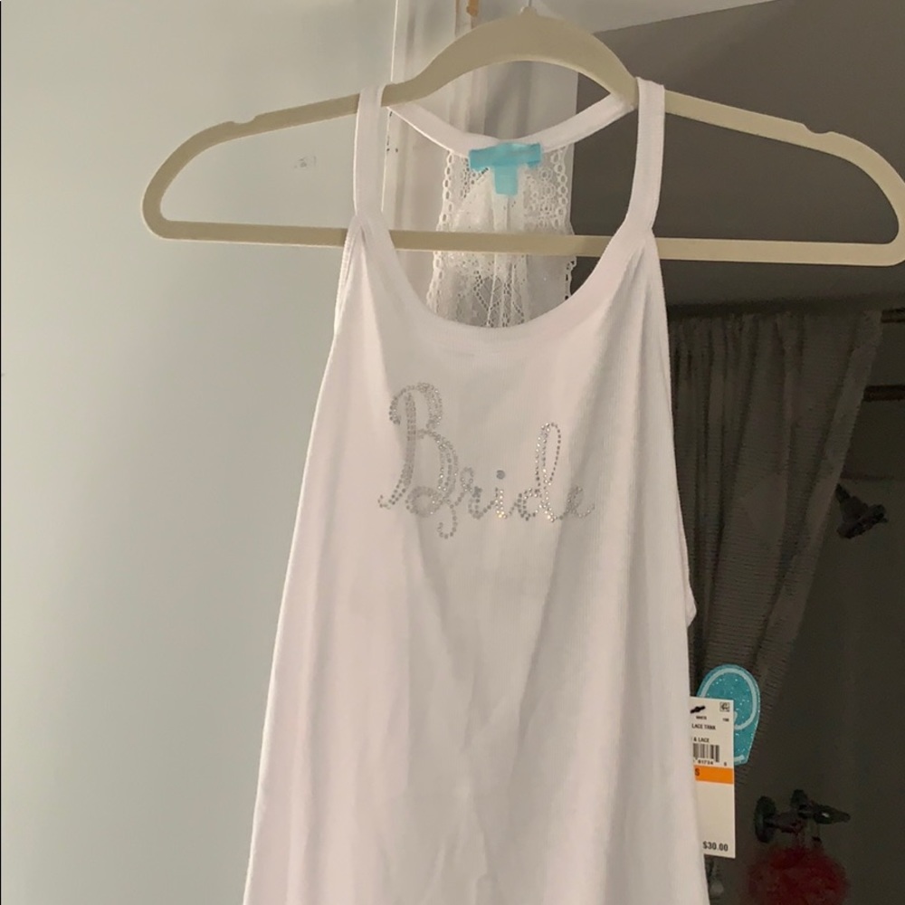 Betsey Johnson tank Bridal